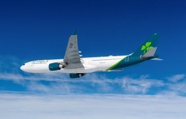 Aer Lingus A330 Air to Air