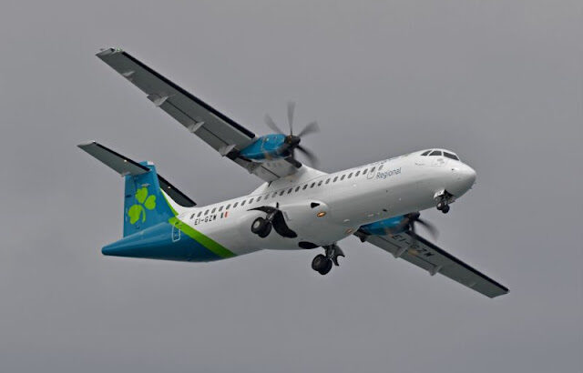 Emerald Airlines bases fifth ATR72-600 at Belfast City Airport