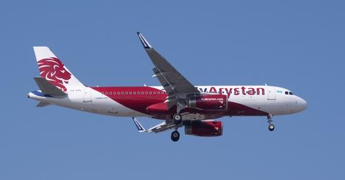 P4-KBC Airbus A320-232 FlyArystan Re-registered as EI-KBC