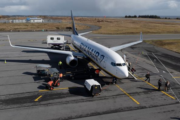 Ryanair B737NG Ireland West Airport