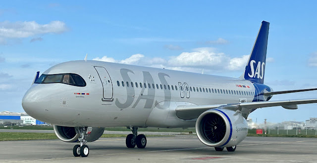 26th Airbus A320neo Delivered to SAS Connect