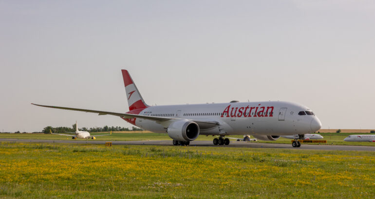 Austrian Airlines new Boeing 787’s Irish link