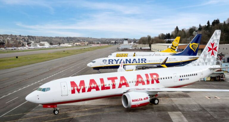 Ryanair carries record 20.5 million passengers in August