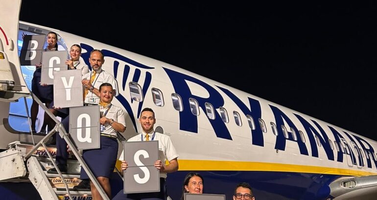 Milan Bergamo welcomes Ryanair Salerno route