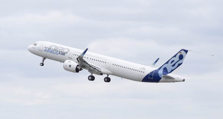 Airbus A321Neo crosswind trials at Shannon Airport