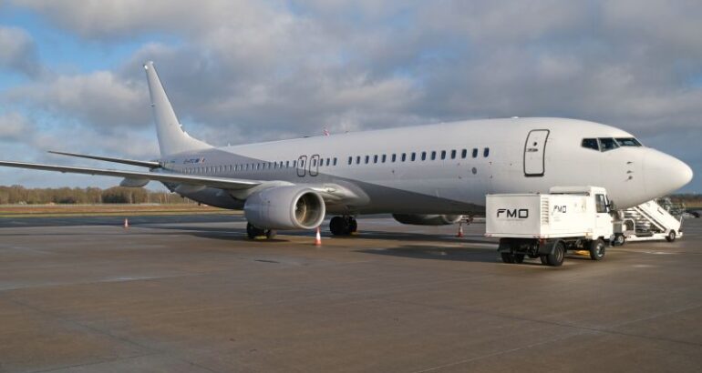 FLY4 Airlines Bases Boeing 737-800 at Münster-Osnabrück Airport