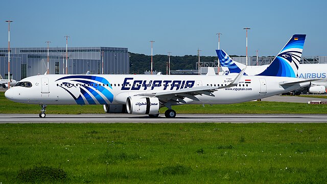 EgyptAir operates one-time Dublin Airbus A321Neo service