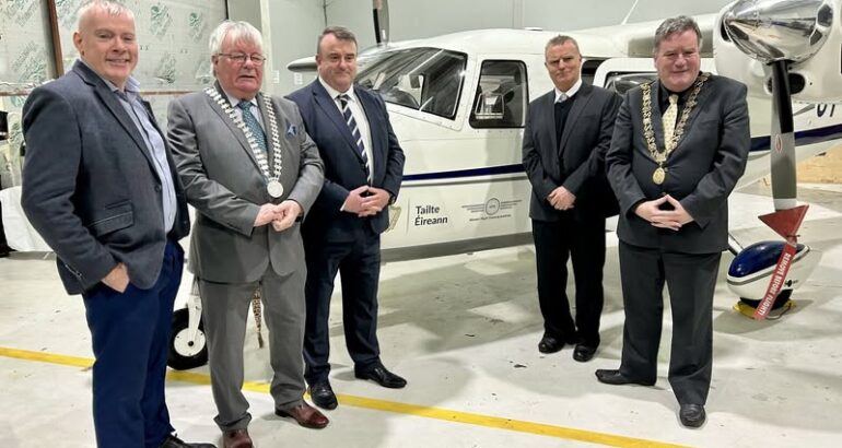 Tailte Éireann and AFTA Unveil Aircraft Partnership