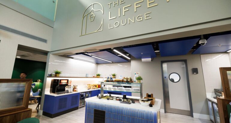 Dublin Airport opens Stunning Liffey Lounge