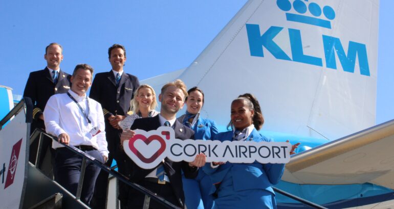 Cork Airport Secures Third Daily KLM Flight to Amsterdam